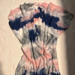 Ricki's Pink and Blue Tie-Dye Swim Cover